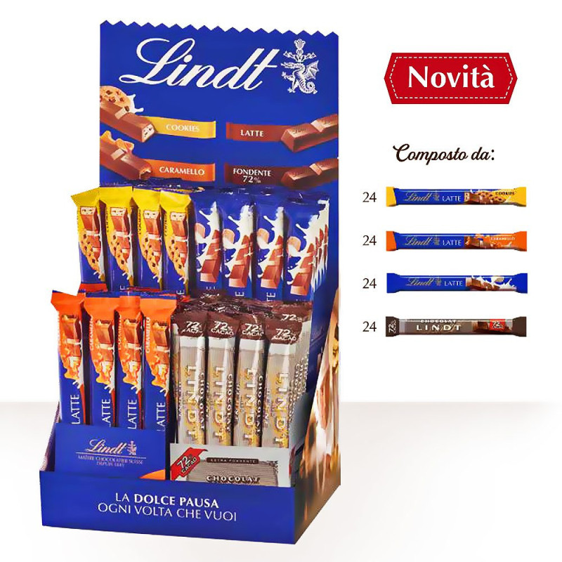 Lindt Snack Gamma Blue 96pz