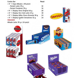 Combo Bar 146pz + Omaggio Mondelez