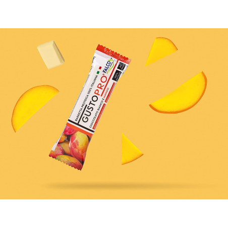 GustoPro Cioccolato Bianco e Mango  40gr x 24pz Falco