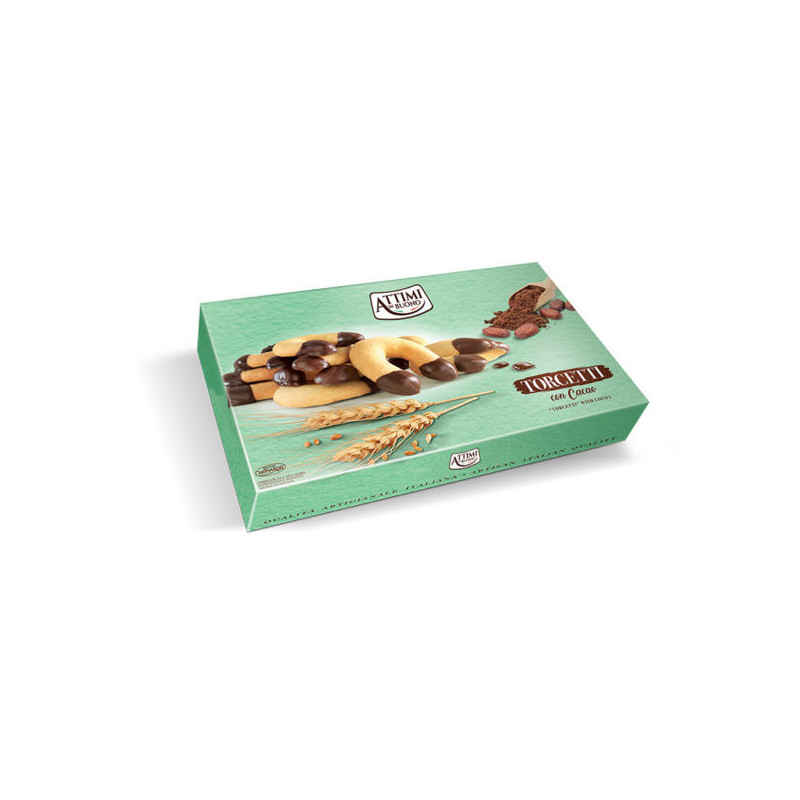 Scatola Torcetti al Cacao 100gr x 14pz Monardo