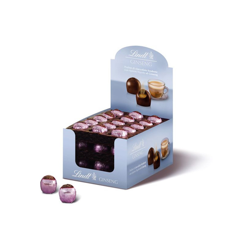 Lindt Praline Fondenti Ripiene al Ginseng 45pz