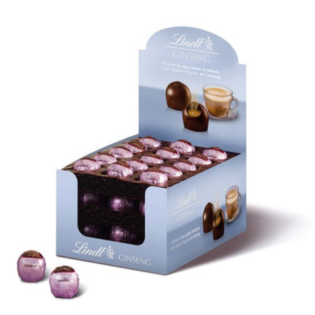 Lindt Praline Fondenti Ripiene al Ginseng 45pz