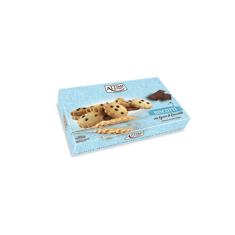 Scatola Biscotti Gocce di Cioccolato 100gr x 14pz Monardo