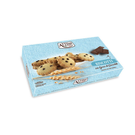 Scatola Biscotti Gocce di Cioccolato 100gr x 14pz Monardo