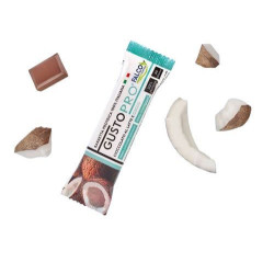 GustoPro Cioccolato al Latte e Cocco 40gr x 24pz Falco