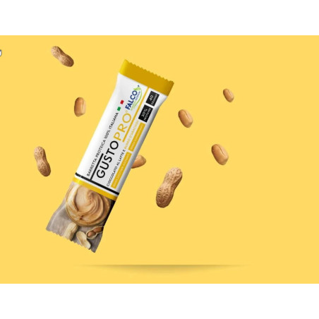 GustoPro Cioccolato al Latte e Burro d'Arachidi 40gr x 24pz Falco