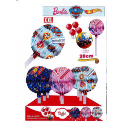 Mega Lollipop con Sorpresa 12pz