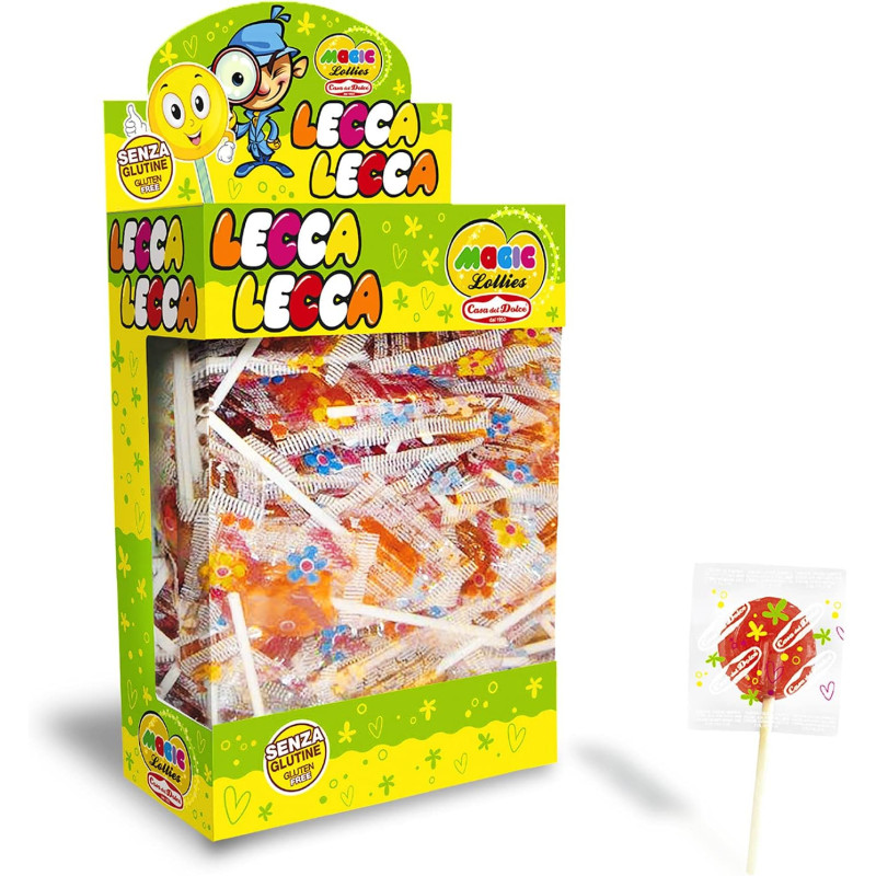 LeccaLecca Piatto Magic Lolly x 200pz Casa del Dolce