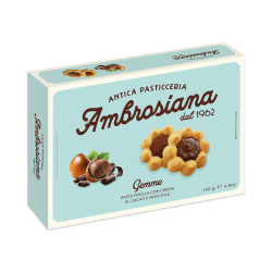Biscotti Gemme con Crema al Cacao 150gr Dolciara Ambrosiana