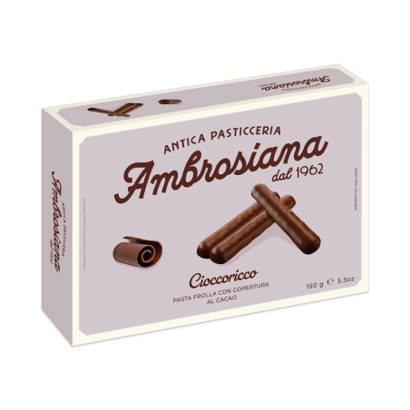 Biscotti Cioccoricco al Cacao 150gr Dolciara Ambrosiana