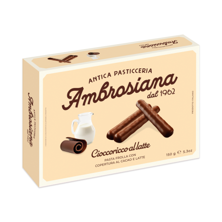 Biscotti Cioccoricco al Latte 150gr Dolciaria Ambrosiana