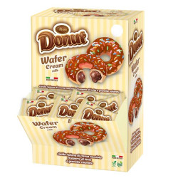 Donut Wafer Cioc. al Latte Messori x 24pz