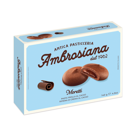 Biscotti Moretti al Cacao 150gr Dolciaria Ambrosiana