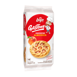 Crostatina Albicocca 40gr x 6pz Gastone Lago