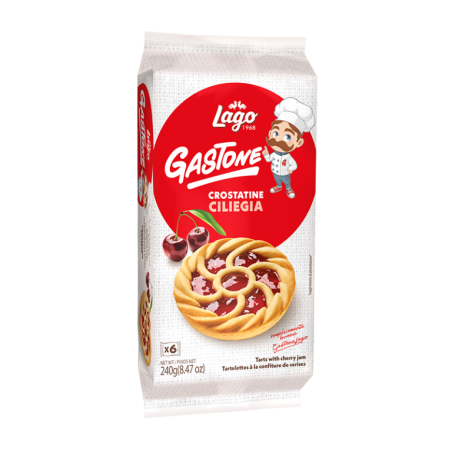 Crostatina Ciliegia 40gr x 6pz Gastone Lago