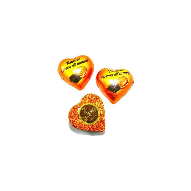 Cuori Arancia e Fondente 1kg La Suissa