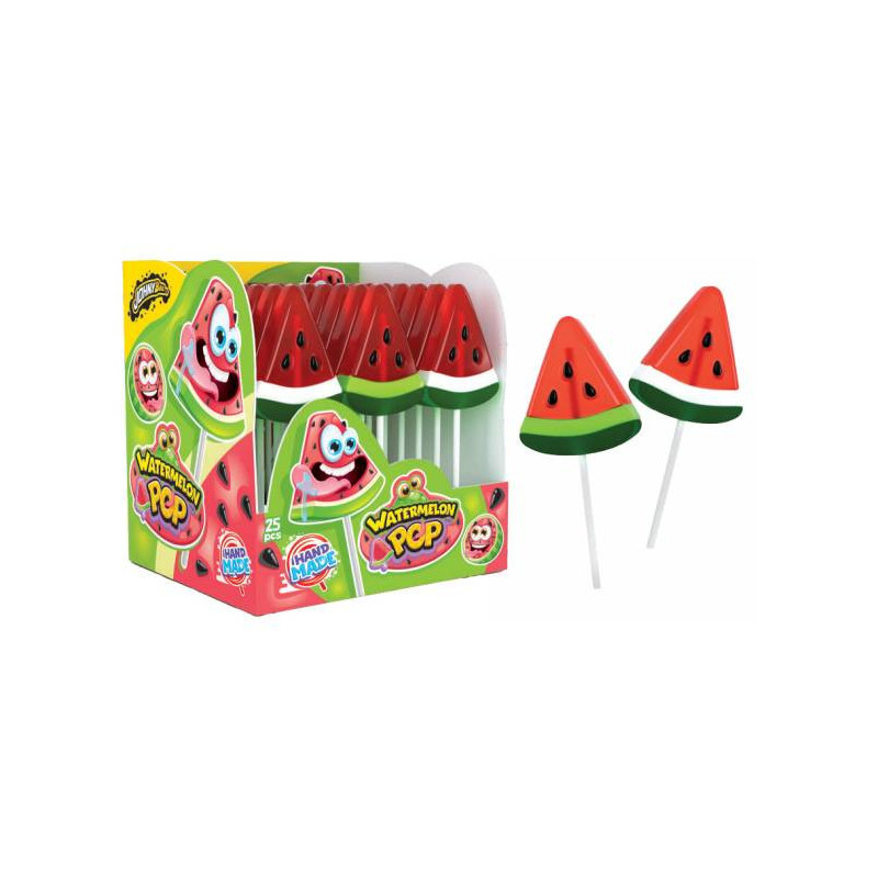 Watermelon Lecca Lecca 25gr x 25pz Joygum
