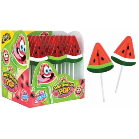 Watermelon Lecca Lecca 25gr x 25pz Joygum
