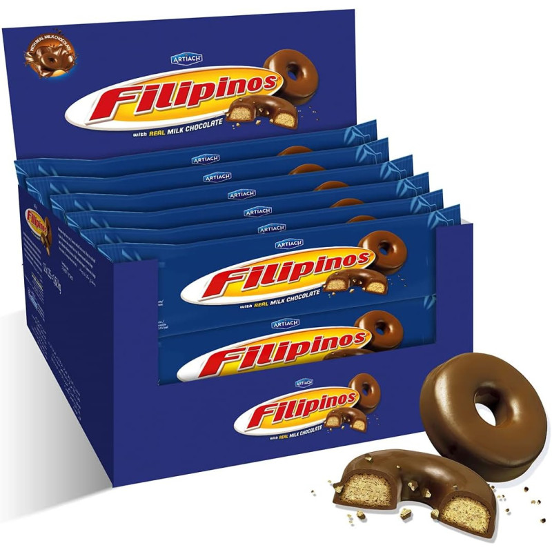 Filipinos Cioccolato al Latte 128gr x 12pz