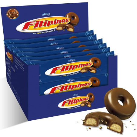 Filipinos Cioccolato al Latte 128gr x 12pz