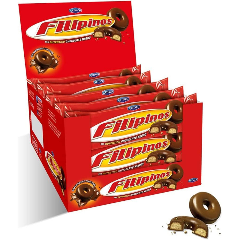 Filipinos Fondente 128gr x 12pz
