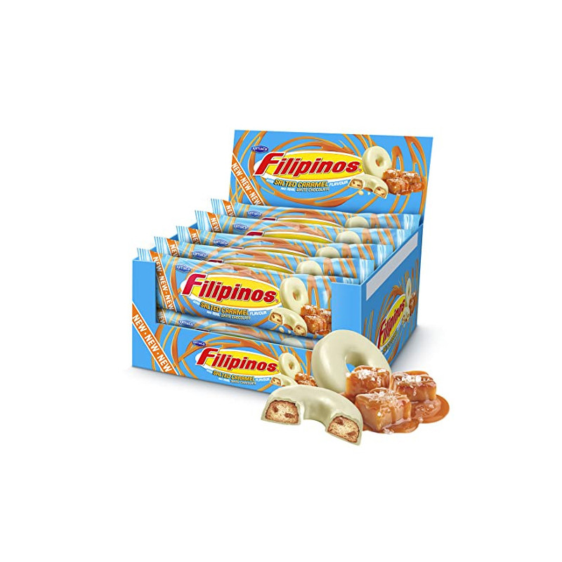 Filipinos Caramello Salato 128gr x 12pz