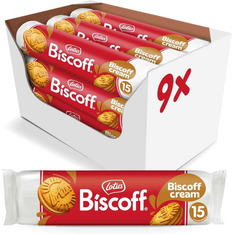 Lotus Biscoff Sandwich Crema 150gr x 9pz