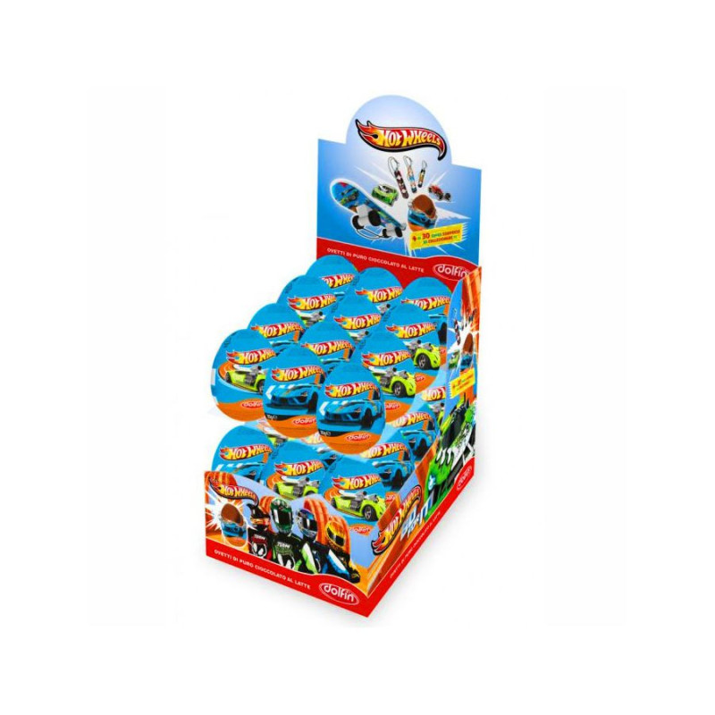 Ovetto Hot Wheels Dolfin 20gr x 24pz