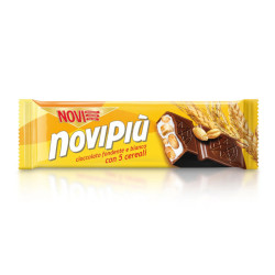 NoviPiù Barretta Fondente e Cereali da 30gr x 30pz
