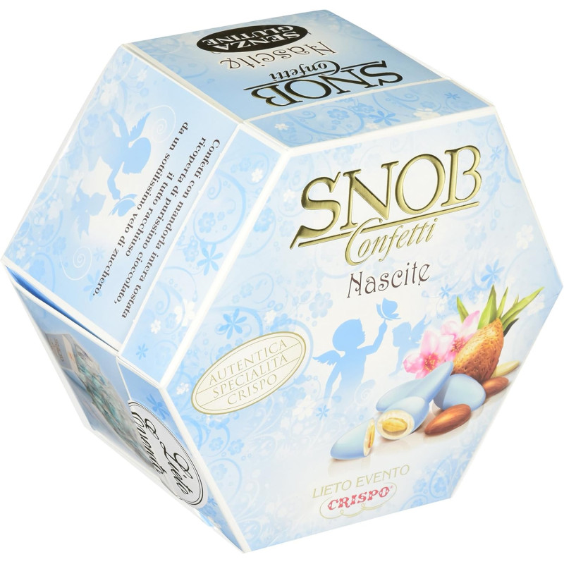 Confetti Snob Crispo Nascita Celeste 500gr