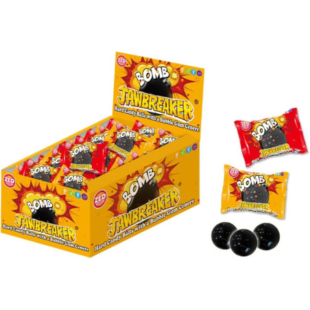 Jawbreaker Jumbo Bomb Zed Candy 13gr x 90pz Dulcis