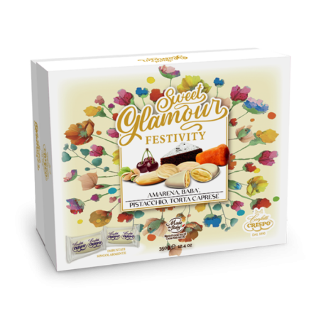 Confetti Crispo Sweet Glamour Bianco 350gr