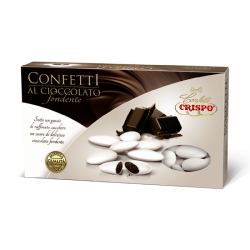 Crispo Confetti Cioccolato Fondente Bianchi 1kg