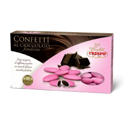 Crispo Confetti Cioccolato Fondente Rosa 1kg