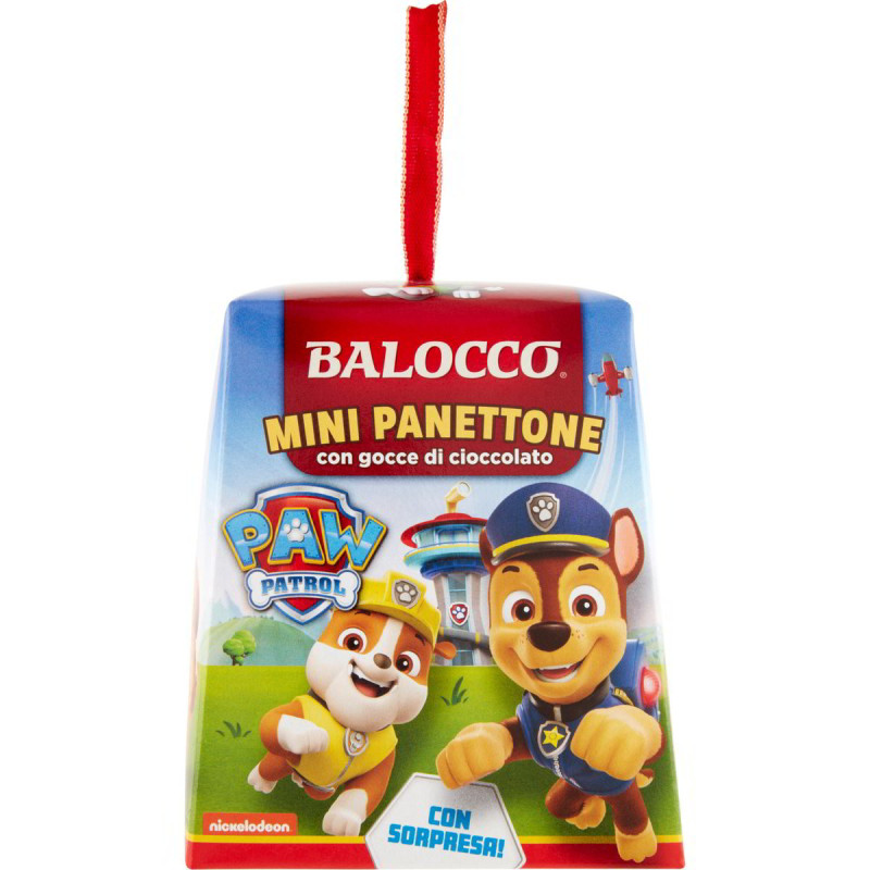 Paw Patrol Mini Panettone 100gr Balocco