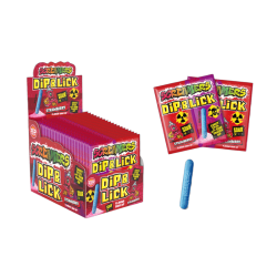 Screamers Dip & Lick Fragola 15gr x 12pz Zed Candy Dulcis