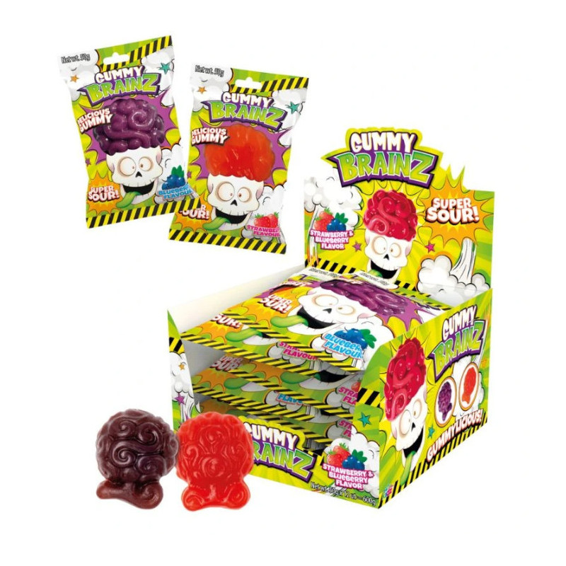 Gummy Brainz Gommose 50gr x 12pz Casa del Dolce