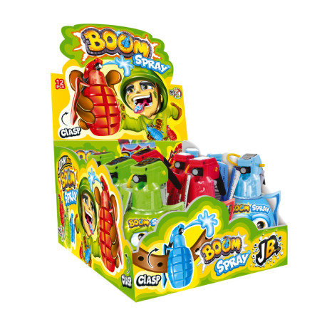 Boom Spray Caramella Liquida 50ml x 12pz Joygum