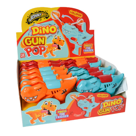 Dino Gun Pop Lecca Lecca 10gr x 12pz Joygum