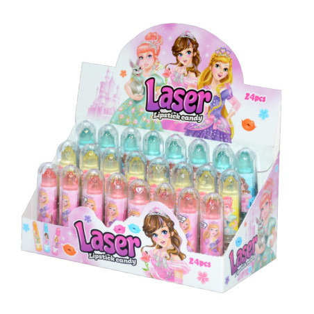 Lipstick Laser Lecca Lecca 8gr x 24pz Joygum