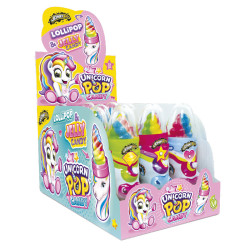 Unicorn Pop & Candy Lecca Lecca 50gr x 12pz Joygum
