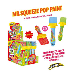 Mr Squeeze Pop Caramelle 32gr x 18pz Joygum