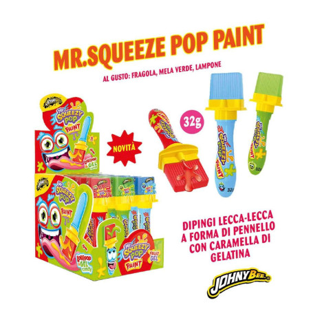 Mr Squeeze Pop Caramelle 32gr x 18pz Joygum