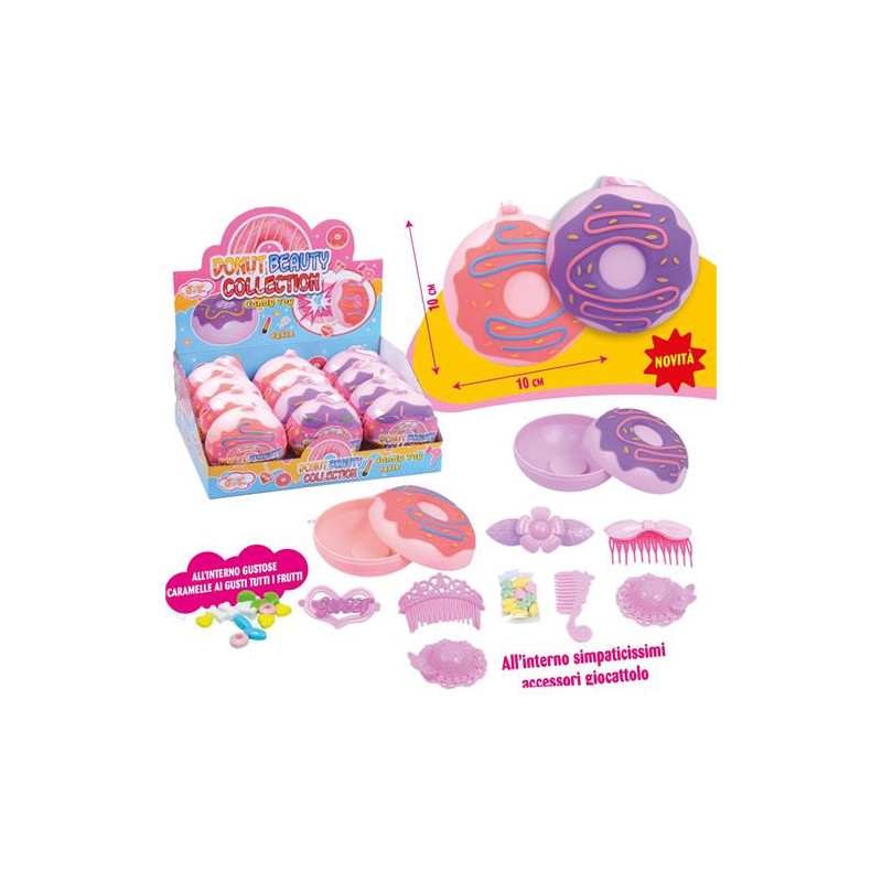 Donut Beauty con Caramelle 5gr x 12pz Joygum
