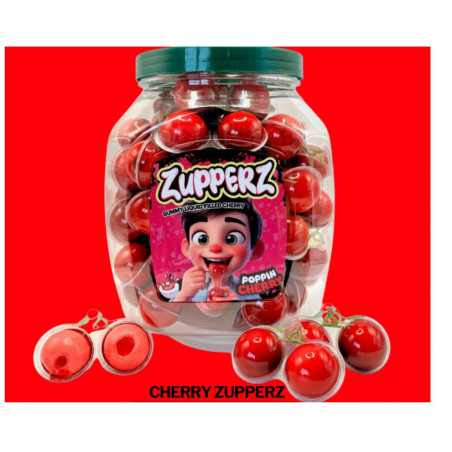 Zupperz Cherry Caramella Ripiena 18gr x 50pz