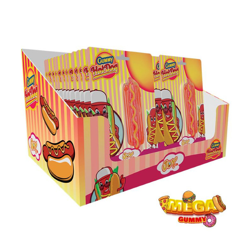 Hot Dog Gummy Caramelle Gommose 80gr x 24pz Joygum