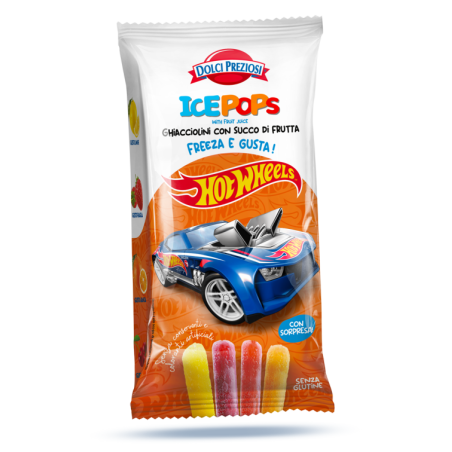 Ice Pops Hot Wheels Giacciolini 400ml Dolci Preziosi