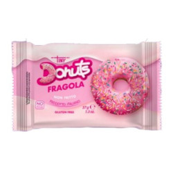 Donuts Mono Fragola S.Glutine 37gr x 16pz Cuorenero
