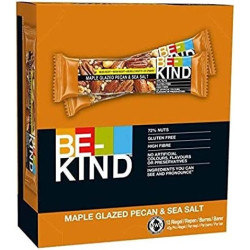 Be Kind Barretta Noci Pecan Scir. d'Acero e Sale 40gr x 12pz
