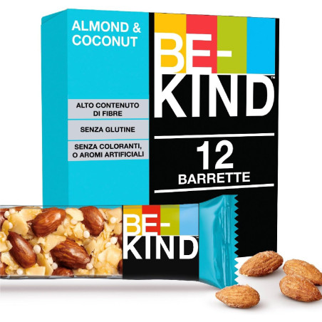 Be Kind Barretta Mandorle e Cocco 40gr x 12pz